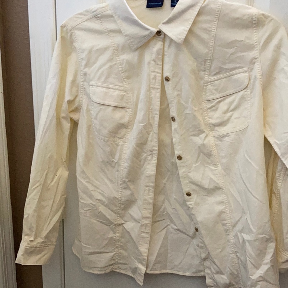 FINAL MARKDOWN Westbound pinwale corduroy blouse 12